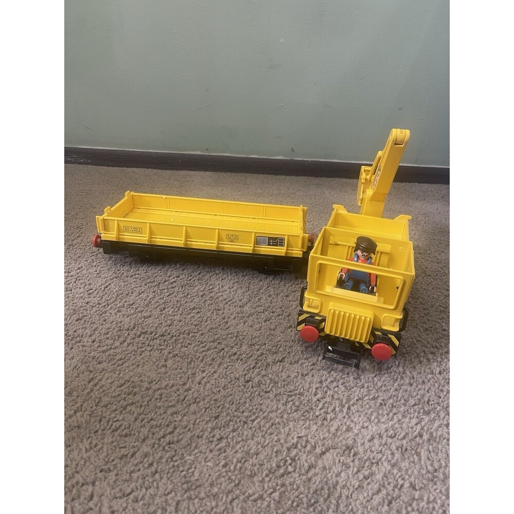 PLAYMOBIL 4053 Construction Work Atlas Train  Read…